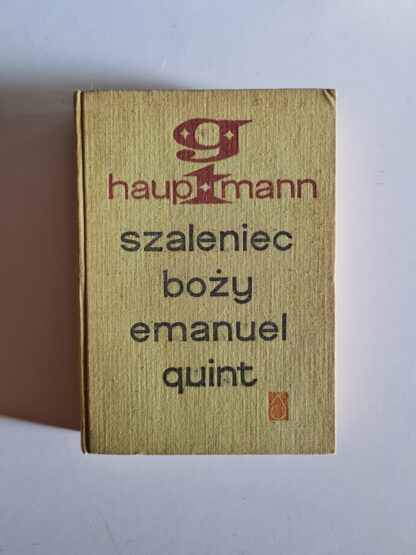 Książka Szaleniec boży Emanuel Quint