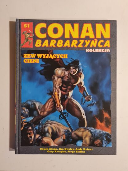 Książka Conan Barbarzyńca Zew Wyjących Cieni