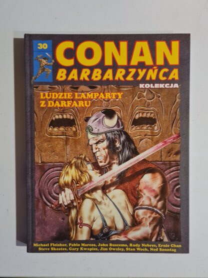 Książka Conan Barbarzyńca Ludzie lamparty z Darfaru
