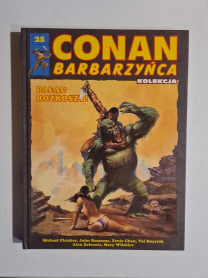 Książka Conan Barbarzyńca Pałac rozkoszy!