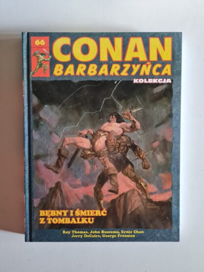 Komiks Conan Barbarzyńca Bębny i śmierć z Tombalku