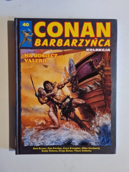 Komiks Conan Barbarzyńca Na odsiecz Valerii
