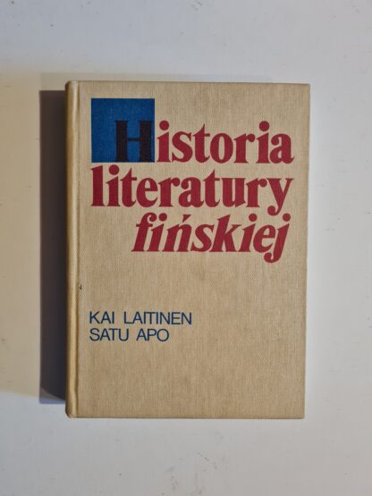 Książka Historia literatury fińskiej