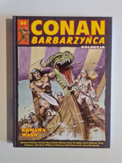 Komiks Conan Barbarzyńca Krwawa waśń