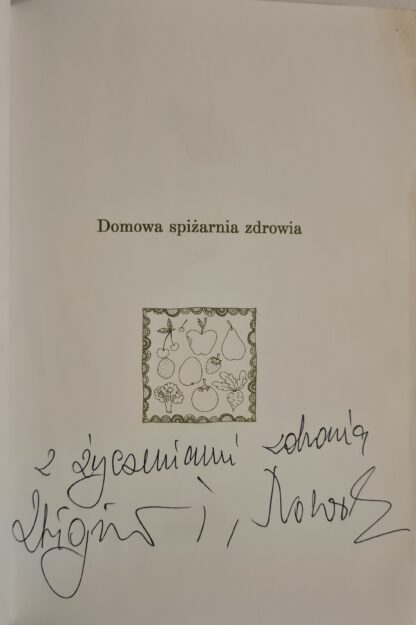 Autograf Zbigniew T. Nowak