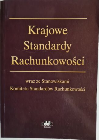 Książka Krajowe Standardy Rachunkowości (2021)